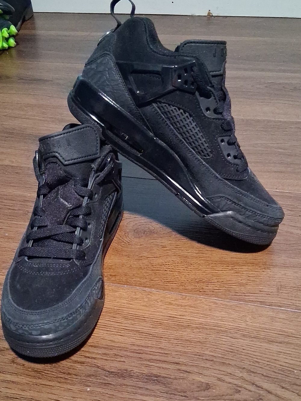 Boy's Black Athletic Sneakers